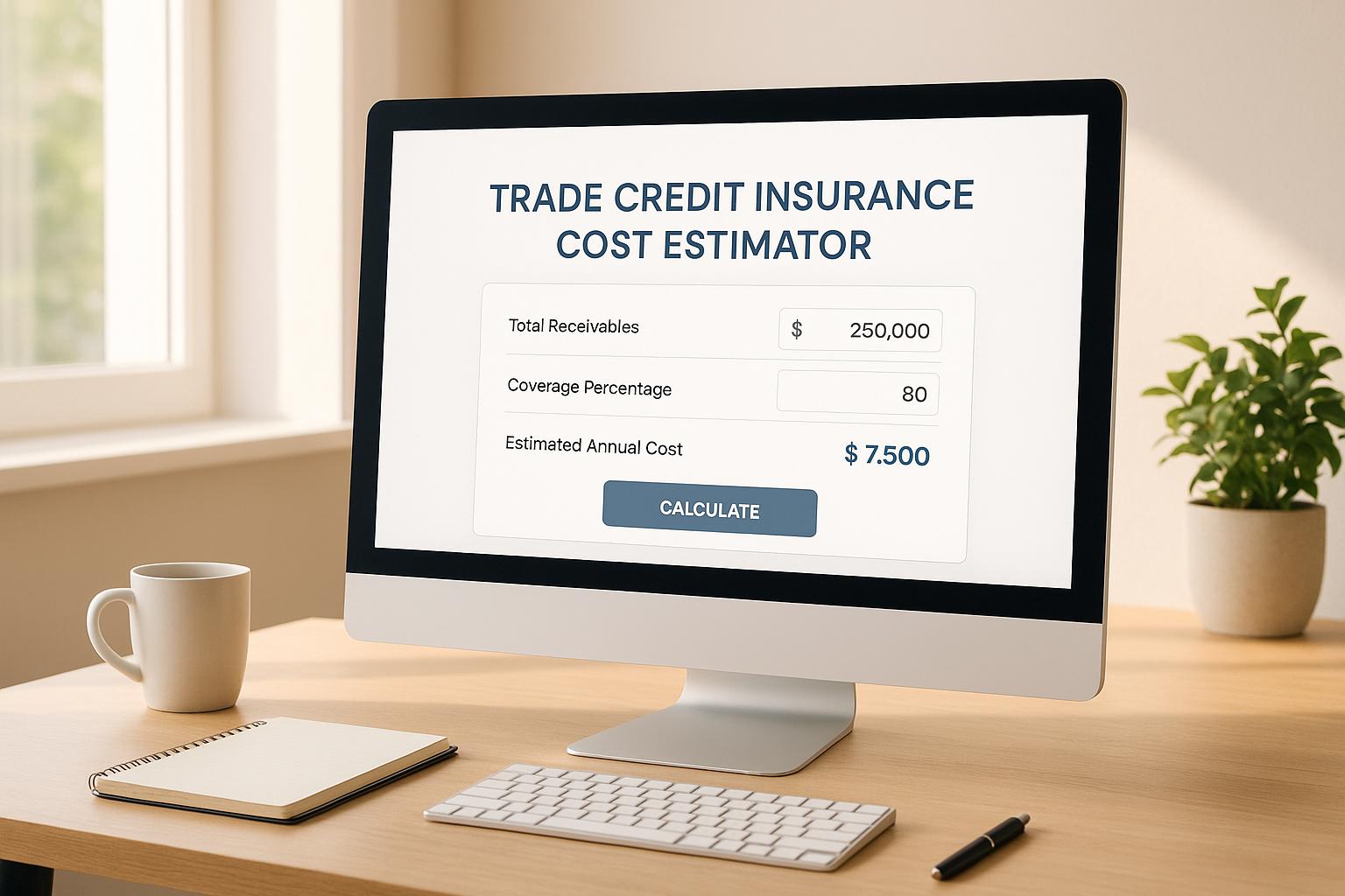 Trade Credit Insurance Cost Estimator