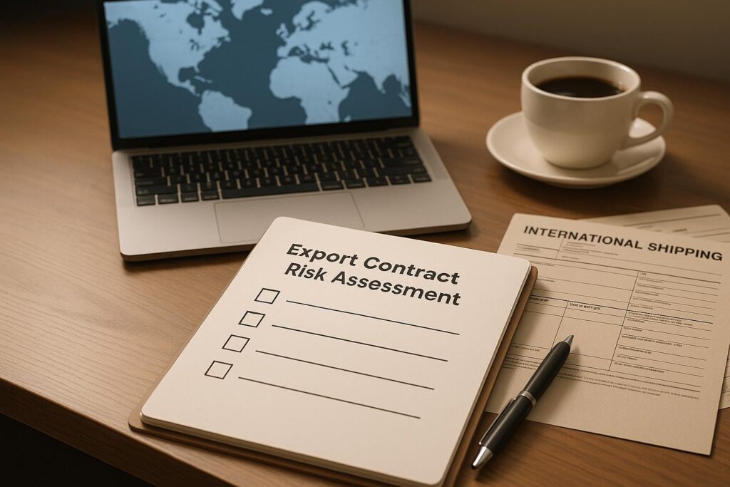 Checklist for Export Contract Risk Assessment