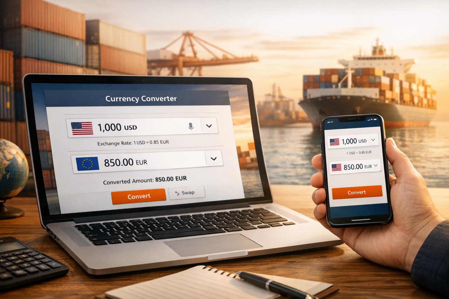 Currency Exchange Converter for Trade Deals