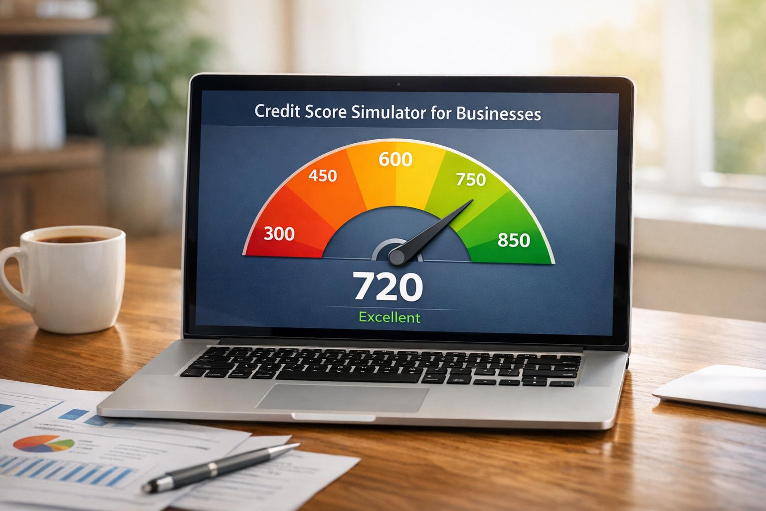 Credit Score Simulator for Businesses - Accounts Receivable Insurance