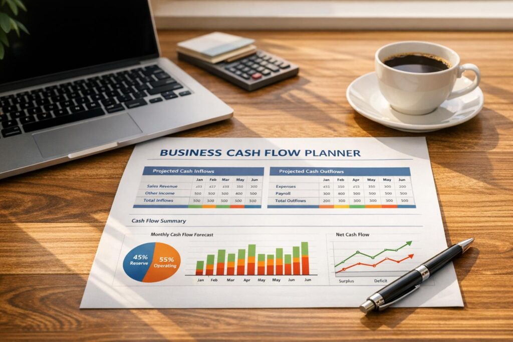 Business Cash Flow Planner