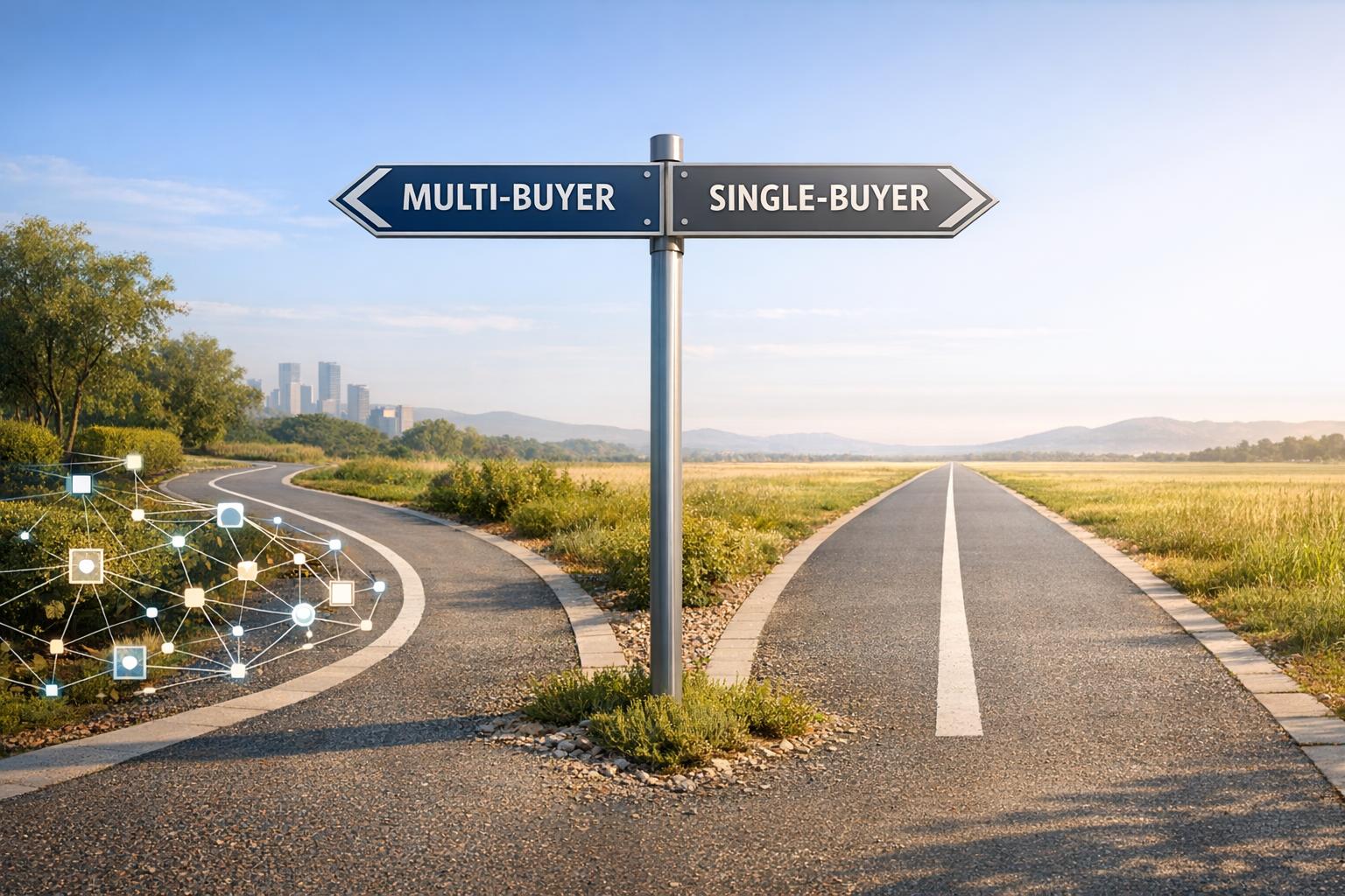 Multi-Buyer vs. Single-Buyer Risk Policies