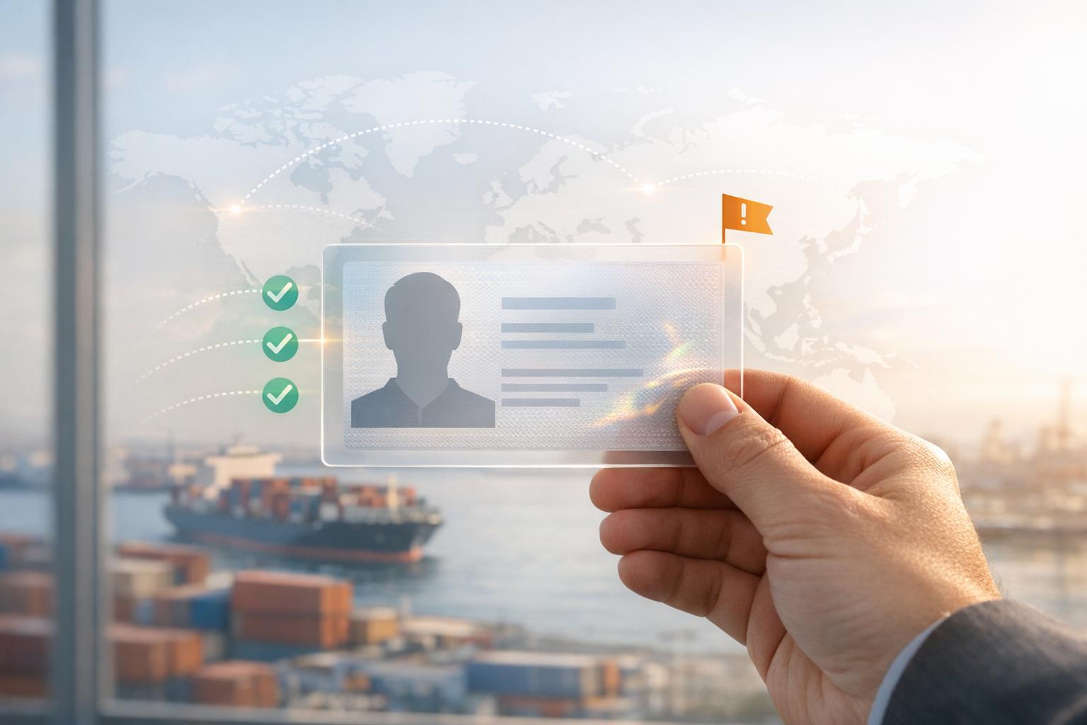 Digital Identity Verification for International Trade Risks